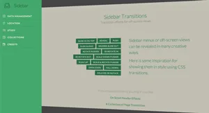 Sidebar Transition Effects - 3377